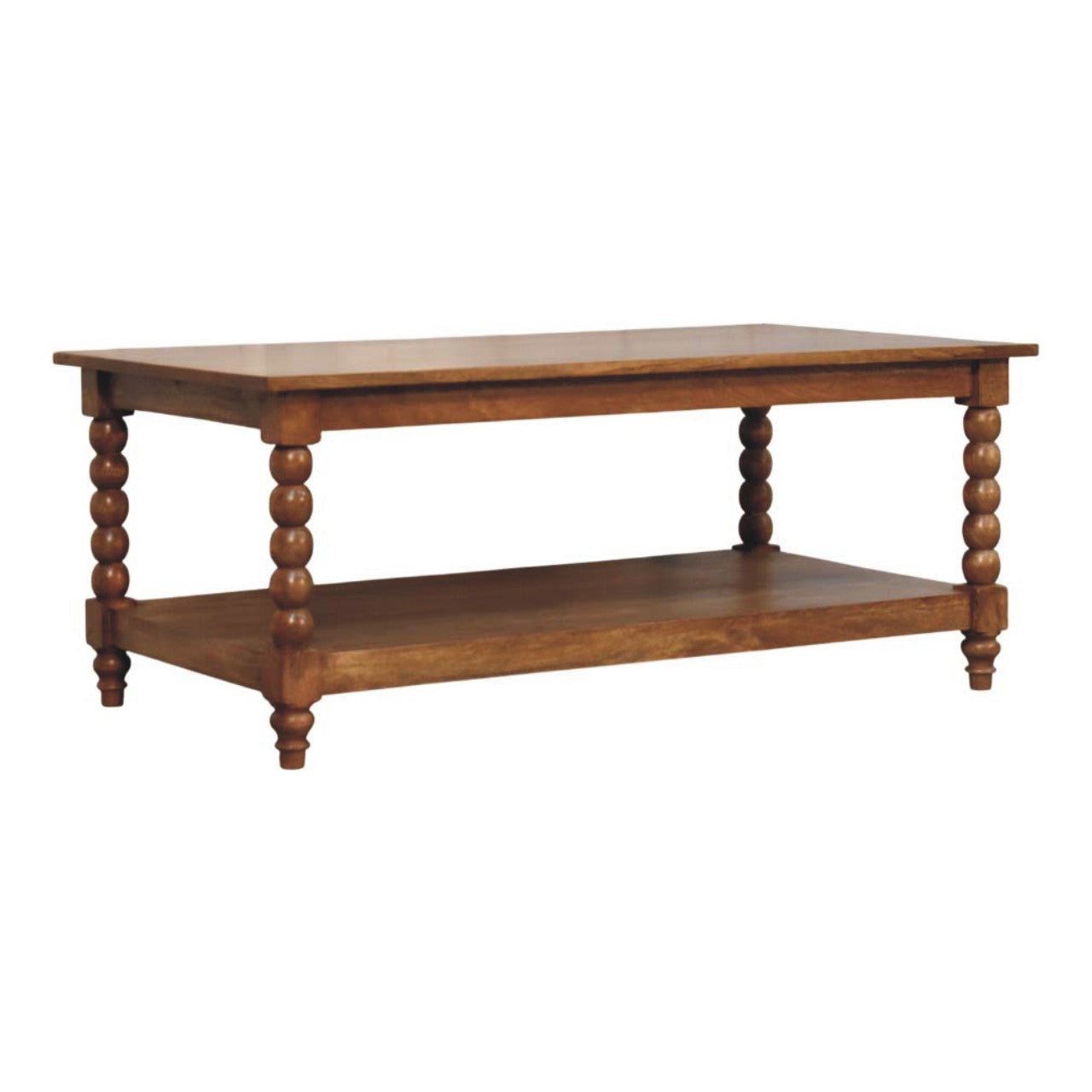 Spindle Coffee Table with Open Shelf - verified alternate view 2