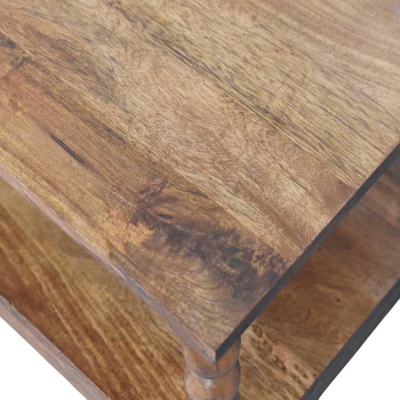 Spindle Coffee Table with Open Shelf - verified alternate view 5