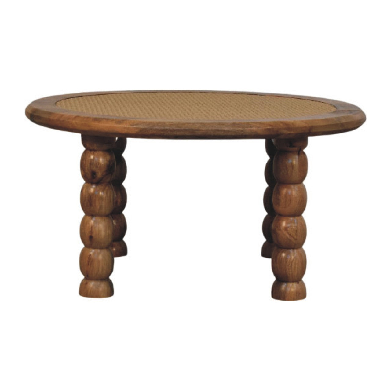 Spindle Rattan Coffee Table - product view