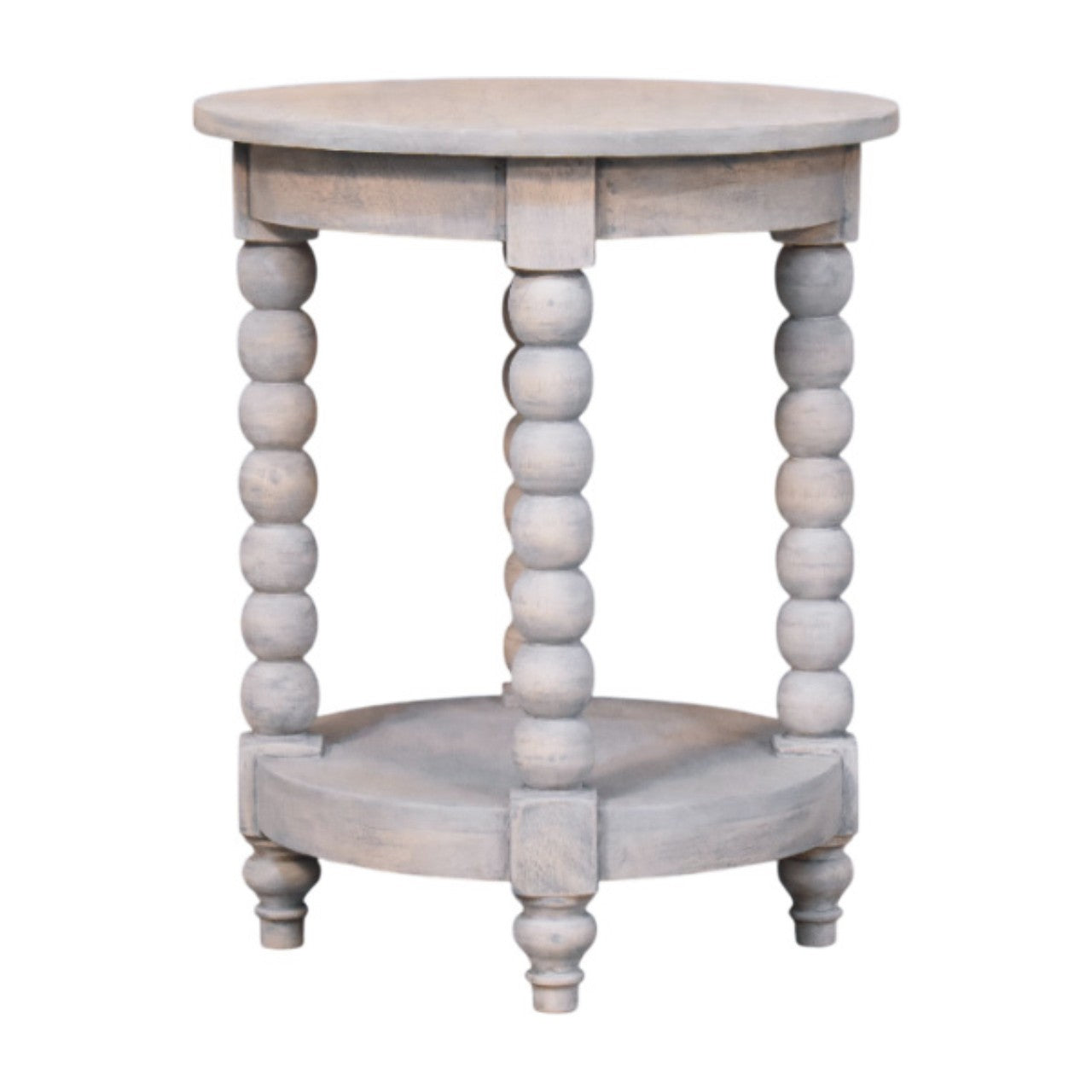 Spindle Washed Round Table - product view