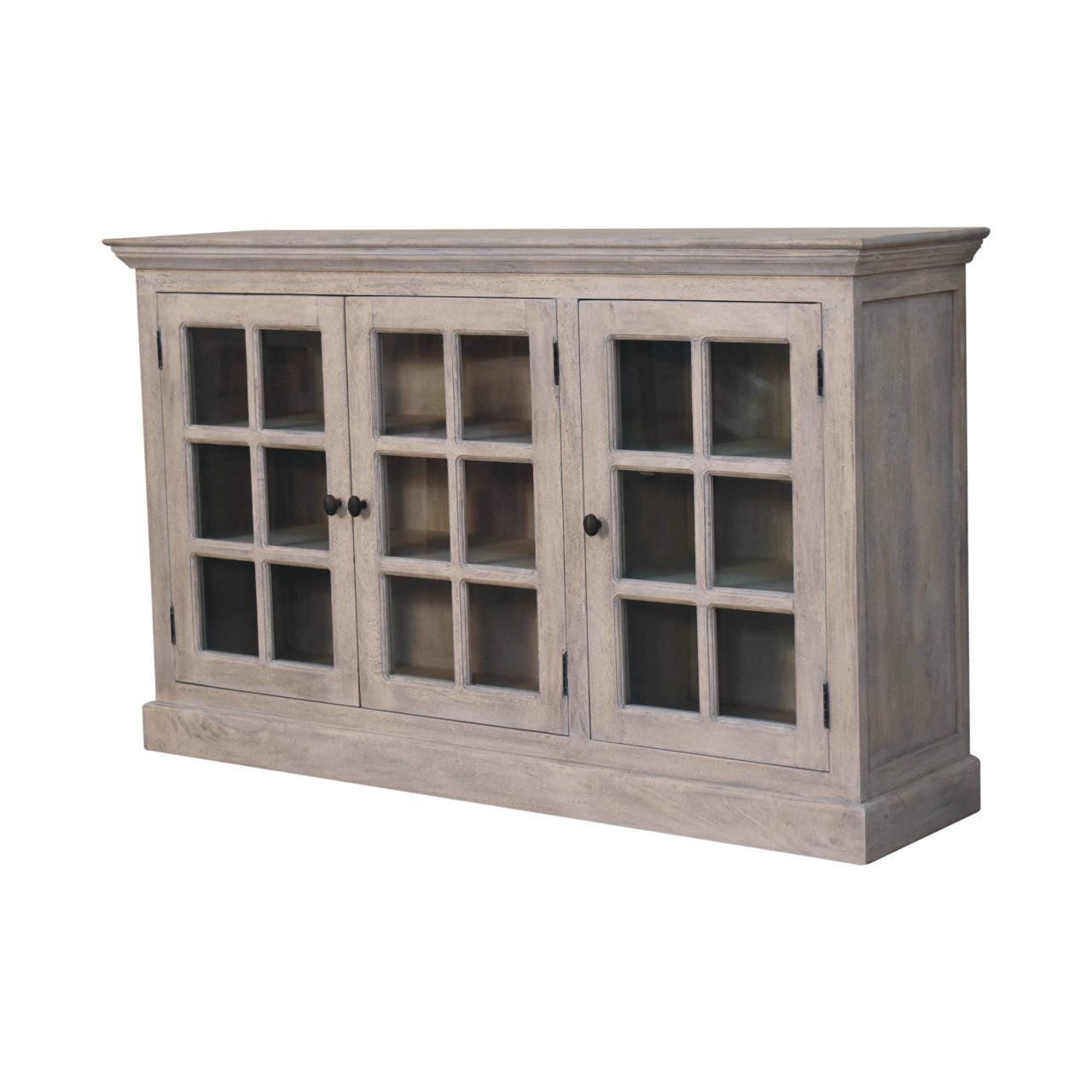 Stone Wash Triple Glazed Cabinet - verified alternate view 2