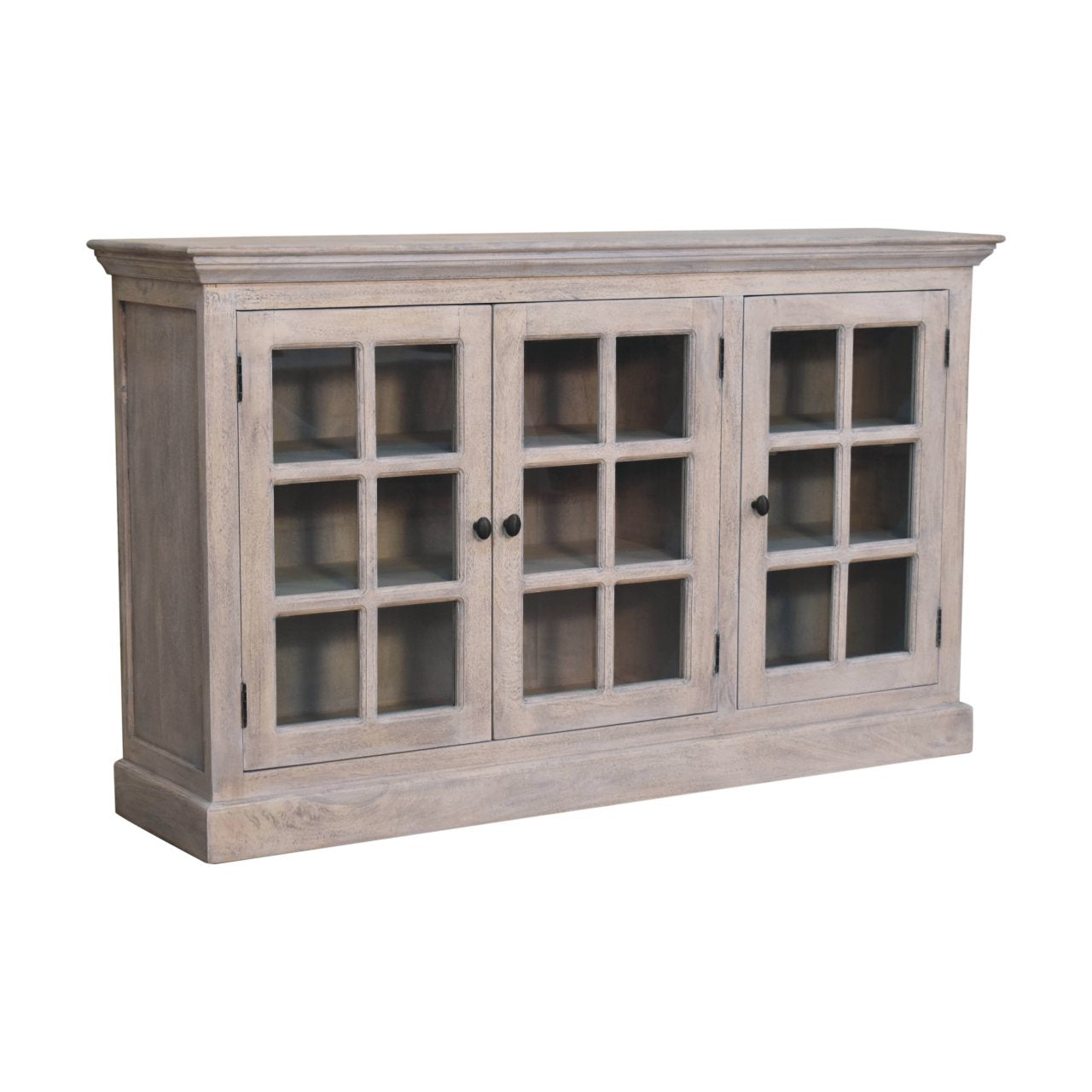 Stone Wash Triple Glazed Cabinet - verified alternate view 3