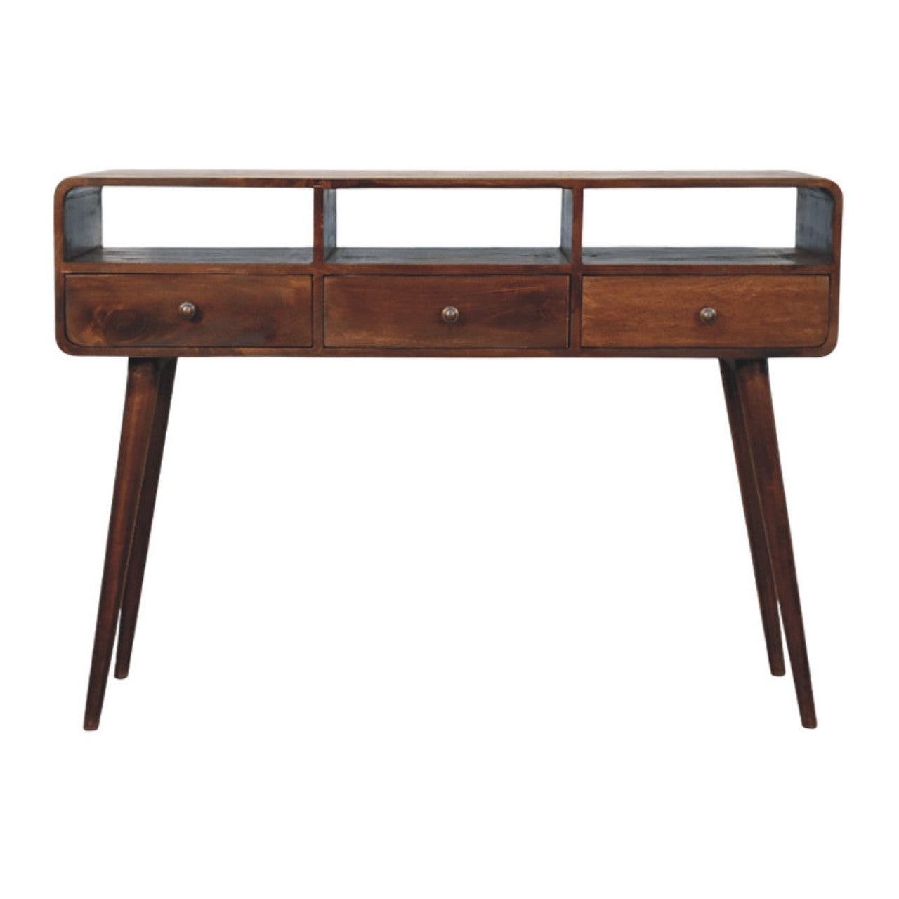 Three Drawer Console Table - product view