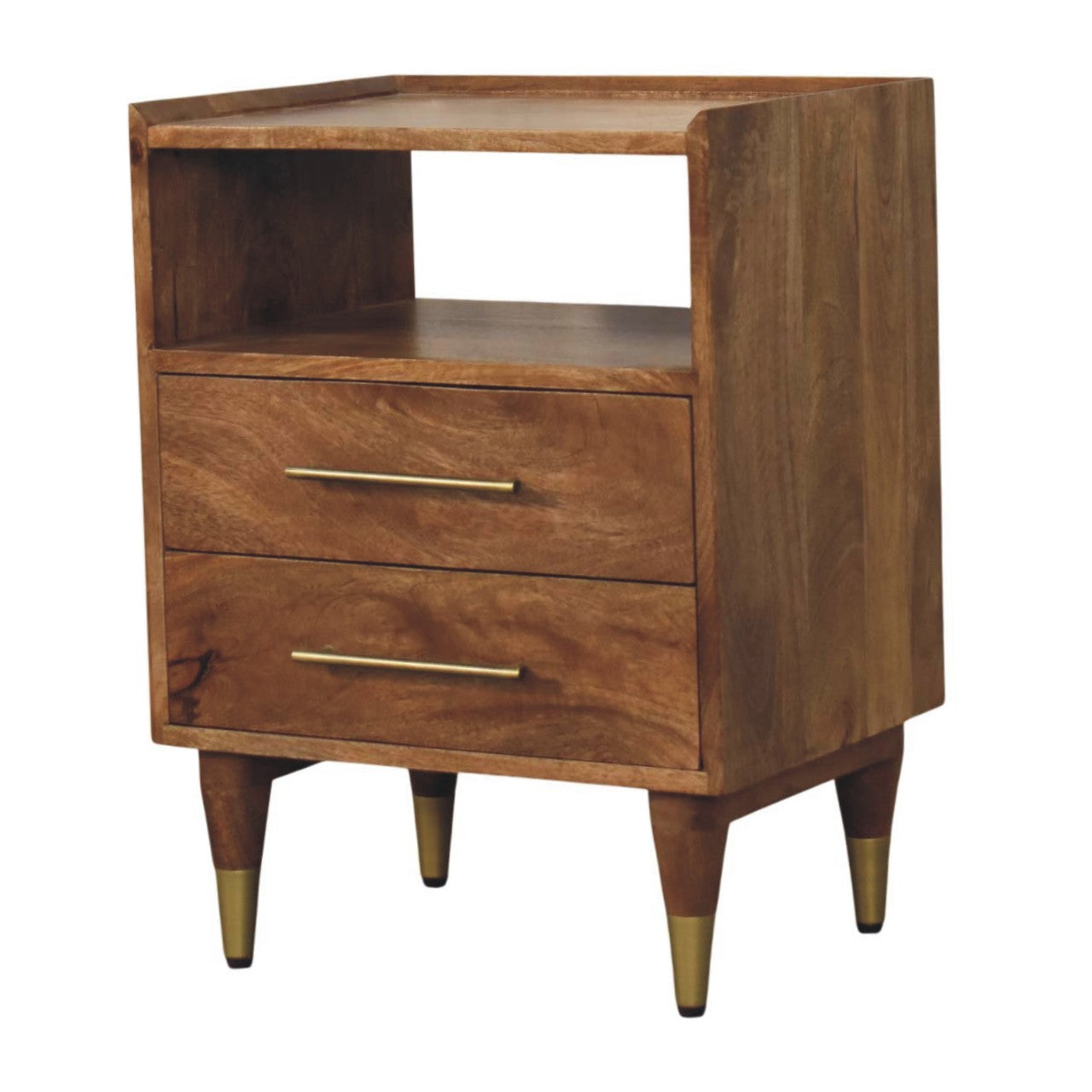 Valenza Brass Accent Bedside - view 3