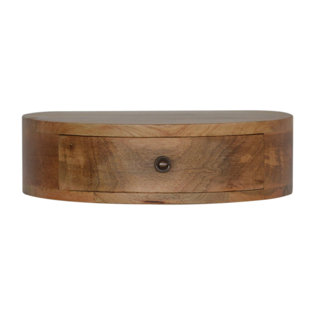 Wall Mounted Rounded Nightstand - product view